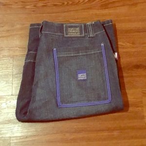 Marithe Francois Girbaud Size 38 Dark blue denim